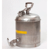 Eagle Faucet Cans Stainless - 5 Gallons, 1327