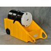Eagle Drum Containment Dolly 1617Y - 70 Gallon Cap. - 10" Wheels - Polyethylene