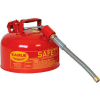 Eagle Type II Safety Can with 7/8" Spout - 2 Gallons - Red