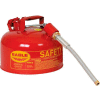 Eagle Type II Safety Can with 5/8" Spout - 2 Gallons - Red