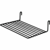 12"W x 8"D Straight Shelf - Semi-Gloss Black - Pkg Qty 6