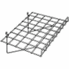 24"W X 15"D Straight Shelf W/ Front Lip - Semi-Gloss Black - Pkg Qty 4