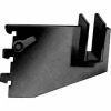 3" Blade Bracket For Rectangular Tubing W/ Nylon Stabilizer - Matte Black - Pkg Qty 25