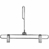 9" L Steel Drop Attachment Hanger - Chrome - Pkg Qty 100