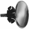 End Cap For 1-1/4" & 1-5/16" Round Tubing - Chrome - Pkg Qty 100