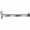 12" Straight Arm - Slatwall - Semi-Gloss White - Pkg Qty 24