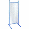24-3/4"W x 62"H Freestanding Tower w/ T-Legs - Epoxy Coated Grey