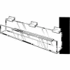 16"W X 2"D X 3"H Lip Greeting Card Shelves - Clear - Pkg Qty 12