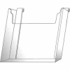 8-1/2"W X 11"H Acrylic Gridwall Literature Holder - Clear - Pkg Qty 12