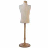 8-10 Year-Old Kid Tailor Bust, Neckblock and Base Included - Natural