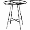 36" dia Round Folding Garment Rack (R52/WD) - Welded Chrome