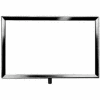 7"W X 5-1/2"H Sign Holder W/ 1/4" X 3/8" Fitting - Chrome - Pkg Qty 72