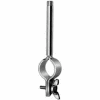 O-Style Clamp W/ 3" Stem For 1" And 1-1/16" Round Tubing - Chrome - Pkg Qty 100
