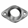 O" Flange For 1" & 1-1/16" Round Tubing - Chrome - Pkg Qty 200