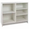 20"D x 48"W x 38"H - White