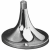 6" Trumpet Base - Chrome - Pkg Qty 6
