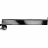 12" Rectangular Tubing Straight Arm For Mounted Standard Only - Chrome - Pkg Qty 24