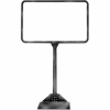 7"W X 5-1/2"H Sign Holder W/ Shovel Base - Chrome - Pkg Qty 30