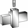 Patented Magnetized Clamp W/ 3/8" Swedged Fitting - Chrome - Pkg Qty 100