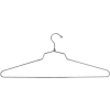 19" L Steel Blouse And Dress Hanger W/ Regular Hook - Chrome - Pkg Qty 100