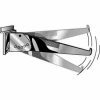 12" Adjustable Shelf Bracket - Slatwall - Chrome - Pkg Qty 48