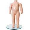 9-Month-Old Children's Mannequin w/ Straight Arms and Base - Fleshtone