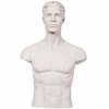 Male Shoulder Caps - Set - White - Pkg Qty 5