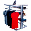 Island Multi-Merchandiser - Frame Only - Satin Chrome