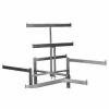 "T" Style Double Bar Rack Topper - Chrome