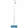 42"H Metal Sign Holder W/ Down Position Clip - Satin Nickel - Pkg Qty 6