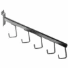 5 Hook Waterfall - Semi-Gloss White - Pkg Qty 24