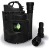 Eco-Flo SUP57 Submersible Utility Pump, Automatic, 1/4 HP, 1800 GPH