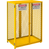 Durham Vertical Cylinder Storage Cabinet EGCVC12-SC-50 Self Close, Holds 12 50 Lb. Cylinders