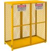 Durham Vertical Cylinder Storage Cabinet EGCVC18-SC-50 Self Close, Holds 18 50 Lb. Cylinders