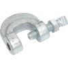 C Clamp Mi W/Ln Galvanized 3/8"