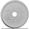 Ekena Grape Ceiling Medallion CM22GR, 22-5/8"OD x 3-5/8"ID x 5/8"D