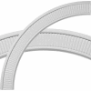 Ekena Nevio Ceiling Ring CR39NE, 39-1/2"OD x 33-1/4"ID x 3-1/8"W x 5/8"D