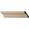 Ekena Bedford Carved Wood Crown Moulding MLD05X04X06BEMA, 5-1/2"H x 4"D x 6-3/4"F x 96"L