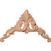 Ekena Medium Caputo Corner ONL08X08X01CA, 8"W x 8"H x 3/4"D