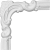 Ekena Ashford Panel Moulding Corner PML08X08AS, 8-1/4"W x 8-1/4"H