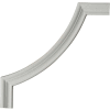 Ekena Stockport Panel Moulding Corner PML12X12ST, 12"W x 12"H x 5/8"D