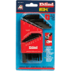 Eklind 10113 .050-3/8" 13 Pc. Short Arm SAE Hex Key Set