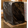LDPE Pallet Cover With UVI Additive 73" x 51" 3 Mil Black 50 Pack