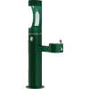 Elkay LK4420BF1U, Bi-Level Outdoor Pedestal Fountain, Upper Water Refilling Station