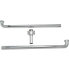 Elkay LK60, Chrome Continuous Waste Drain For 3 Compartment Sink