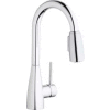 Elkay LKAV4032CR, Avado Pull-Down Bar/Prep Faucet, Chrome, Single Lever Handle
