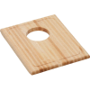 Elkay, LKCBF1316HW, Cutting Board, Solid Maple Hardwood, 16-15/16"Lx13-5/16"W