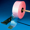 Anti-Static Poly Tubing 4" x 500' 6 Mil Pink Roll