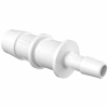 Eldon James 5/8" to 5/16" Barbed Reduction Coupler, Natural Nylon