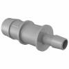 Eldon James 1" to 1/2" Barbed Reduction Coupler, Gray Kynar
